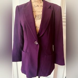 PURPLE Beautiful Blazer Fashionable Jacket